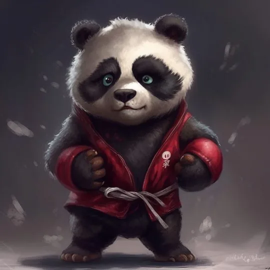 Grafika AI — kreatywna postać