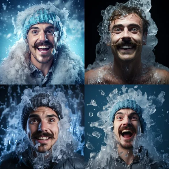 Grafika AI — portret