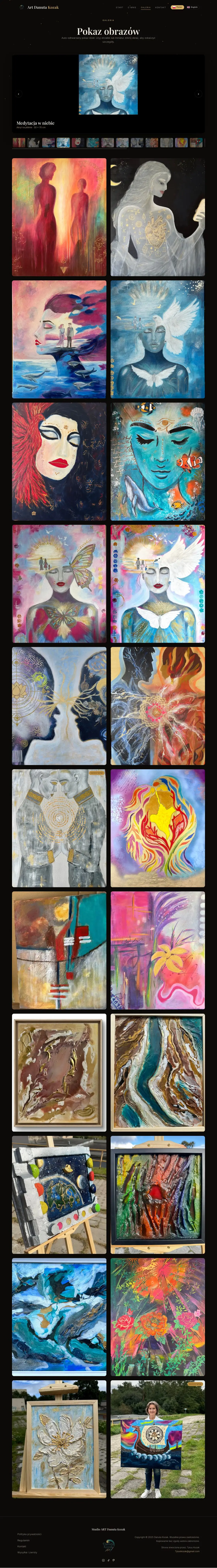 artdanutakozak.com — Galeria obrazów