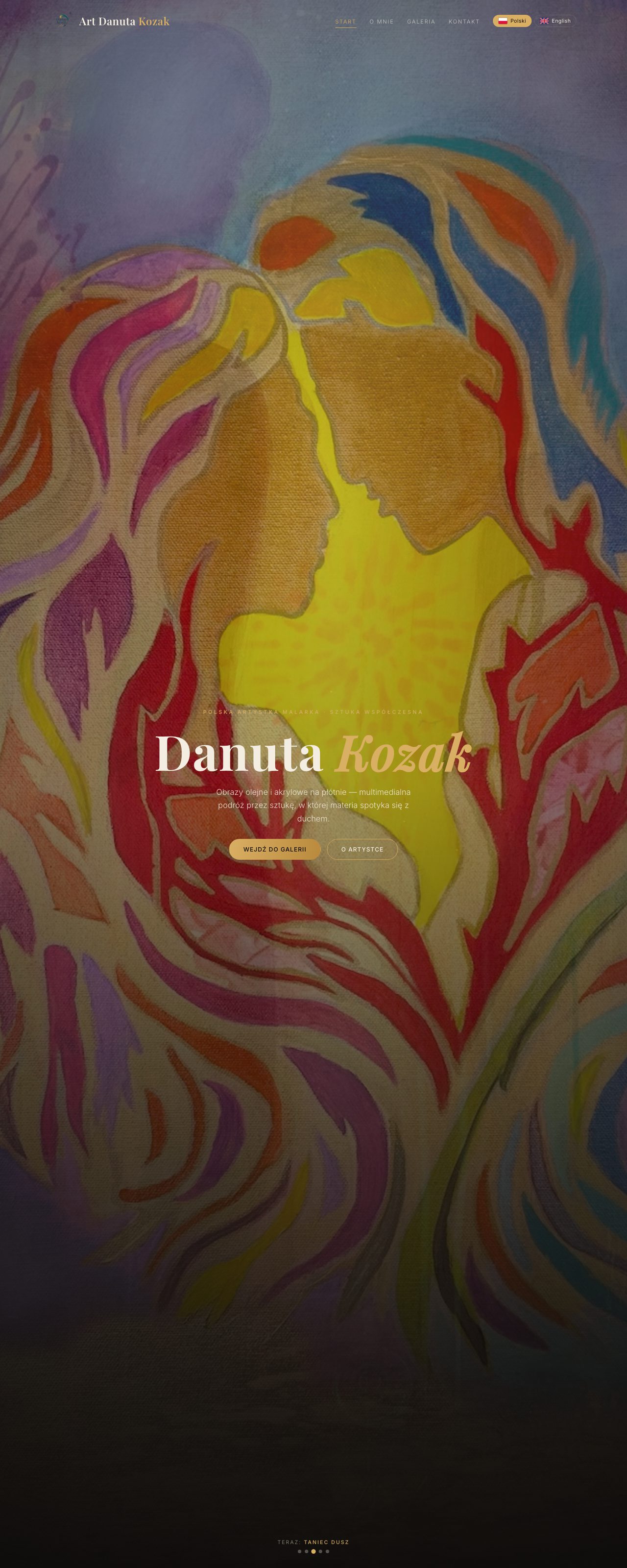 artdanutakozak.com — strona główna