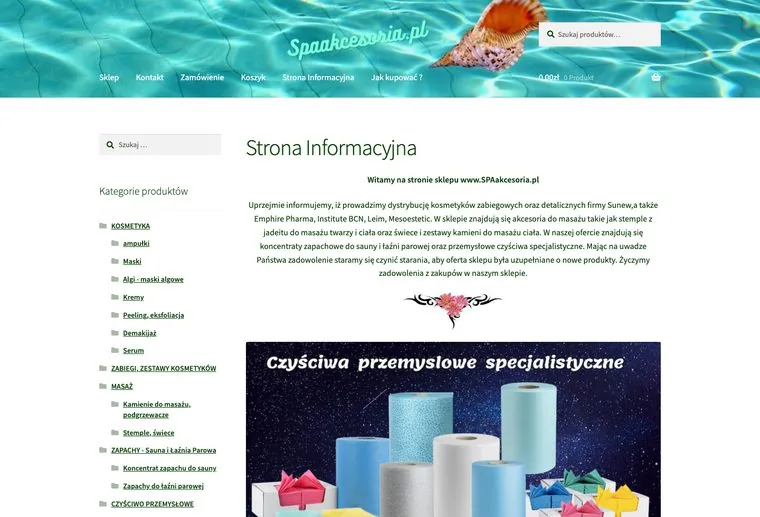 spaakcesoria.pl — statyczny podgląd realizacji