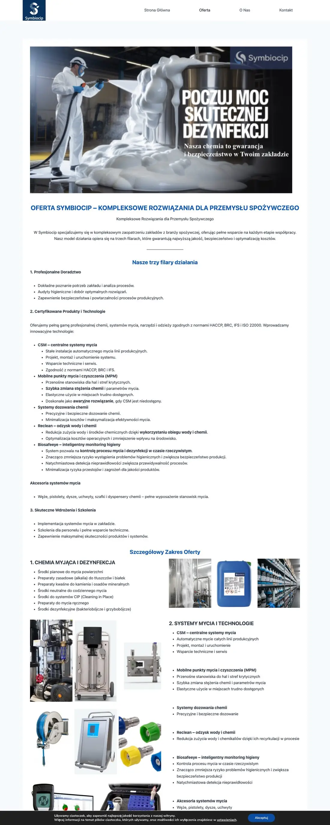 symbiocip.pl — Oferta